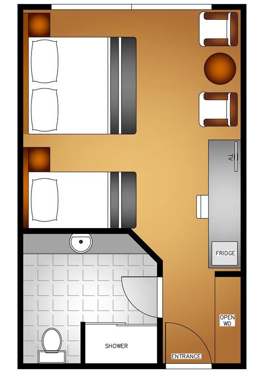 Standard Doppel- oder Zweibettzimmer
