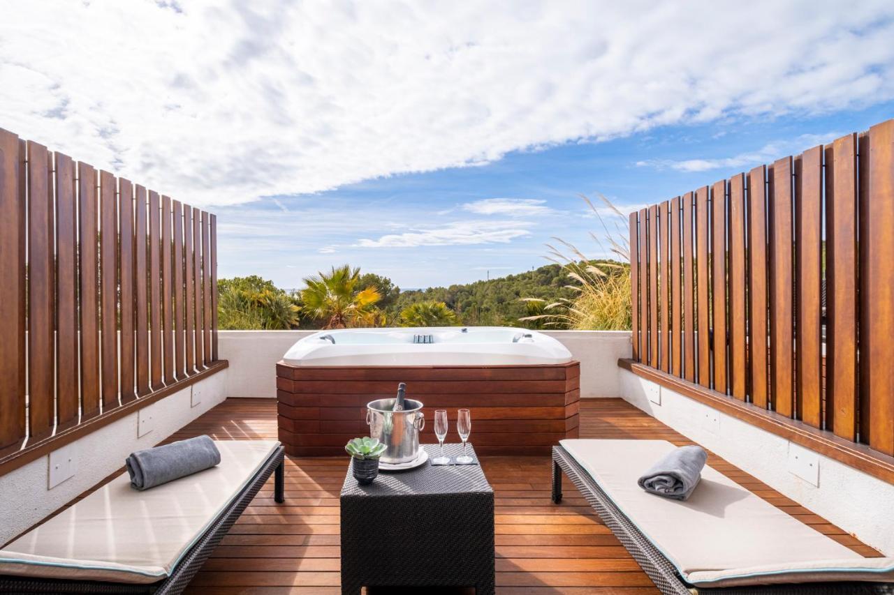 Deluxe Zimmer Mediterrani mit Terrasse und Whirlpool