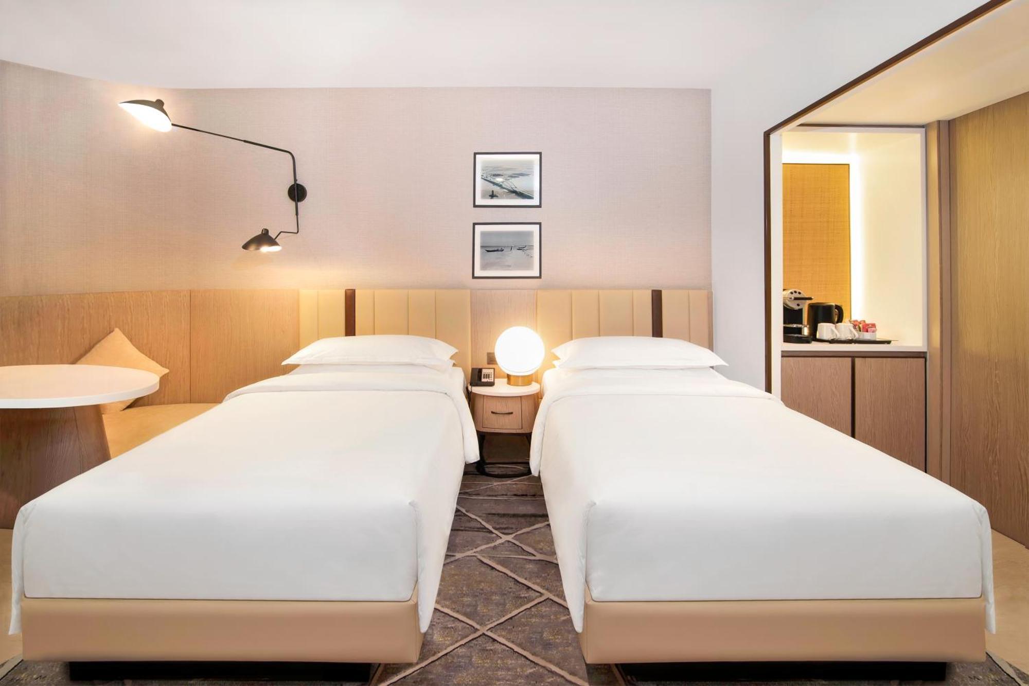 Club Tweepersoonskamer met 1 of 2 bedden met uitzicht op de stad en toegang tot de Club Lounge