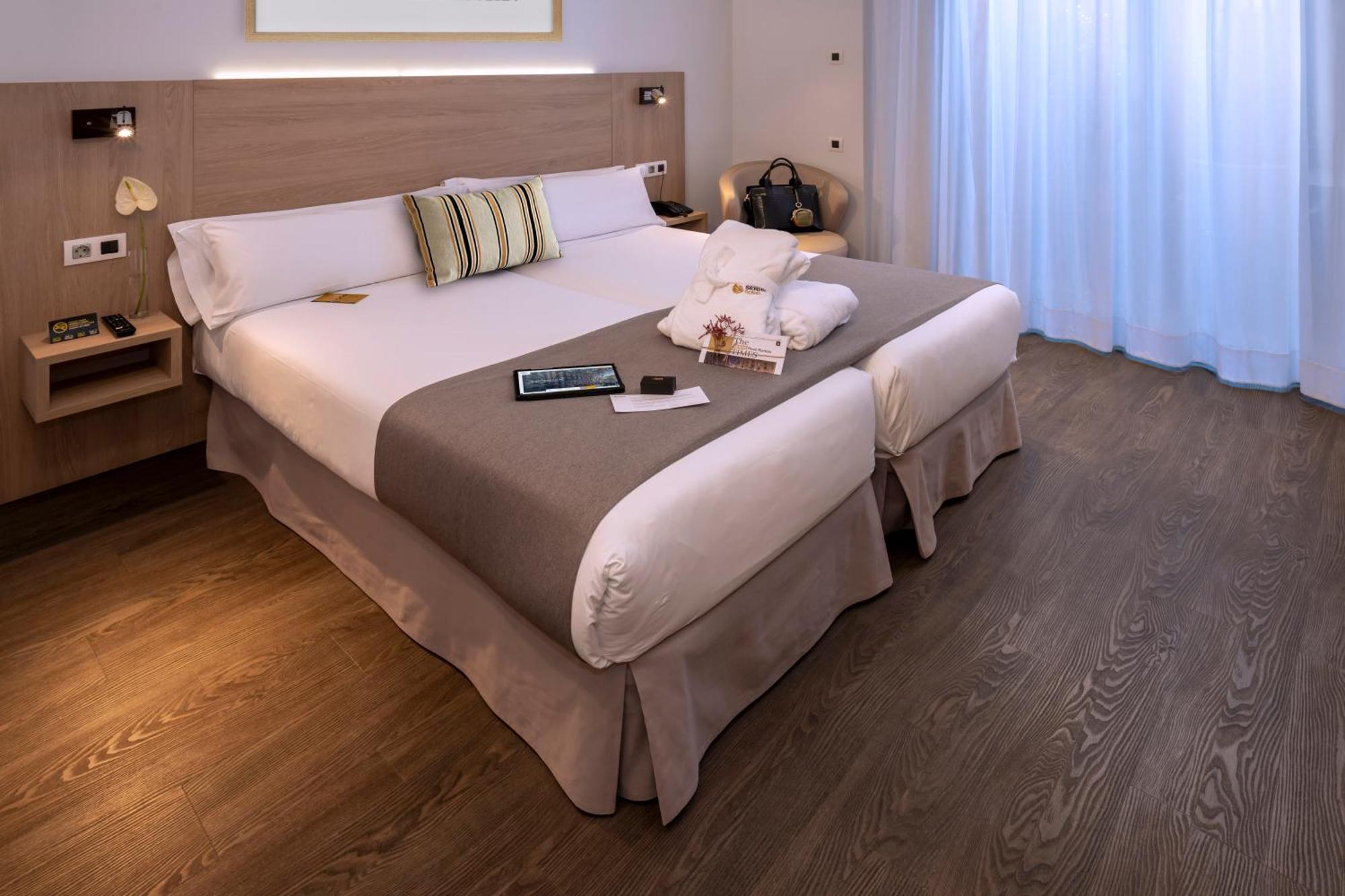 Chambre Double ou Lits Jumeaux Deluxe - Vue sur la Rambla