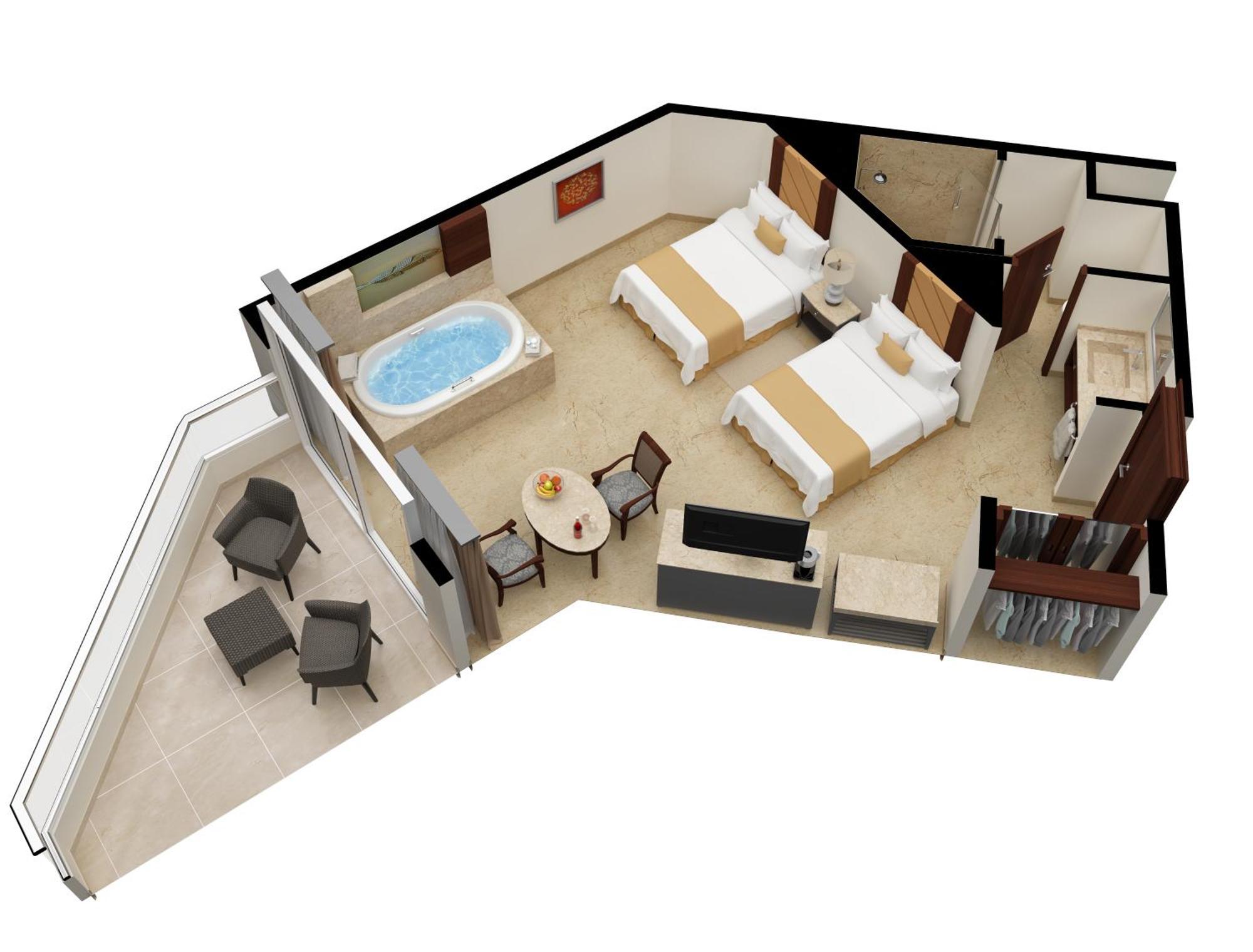 Superior Deluxe Garden View Kids & Teens