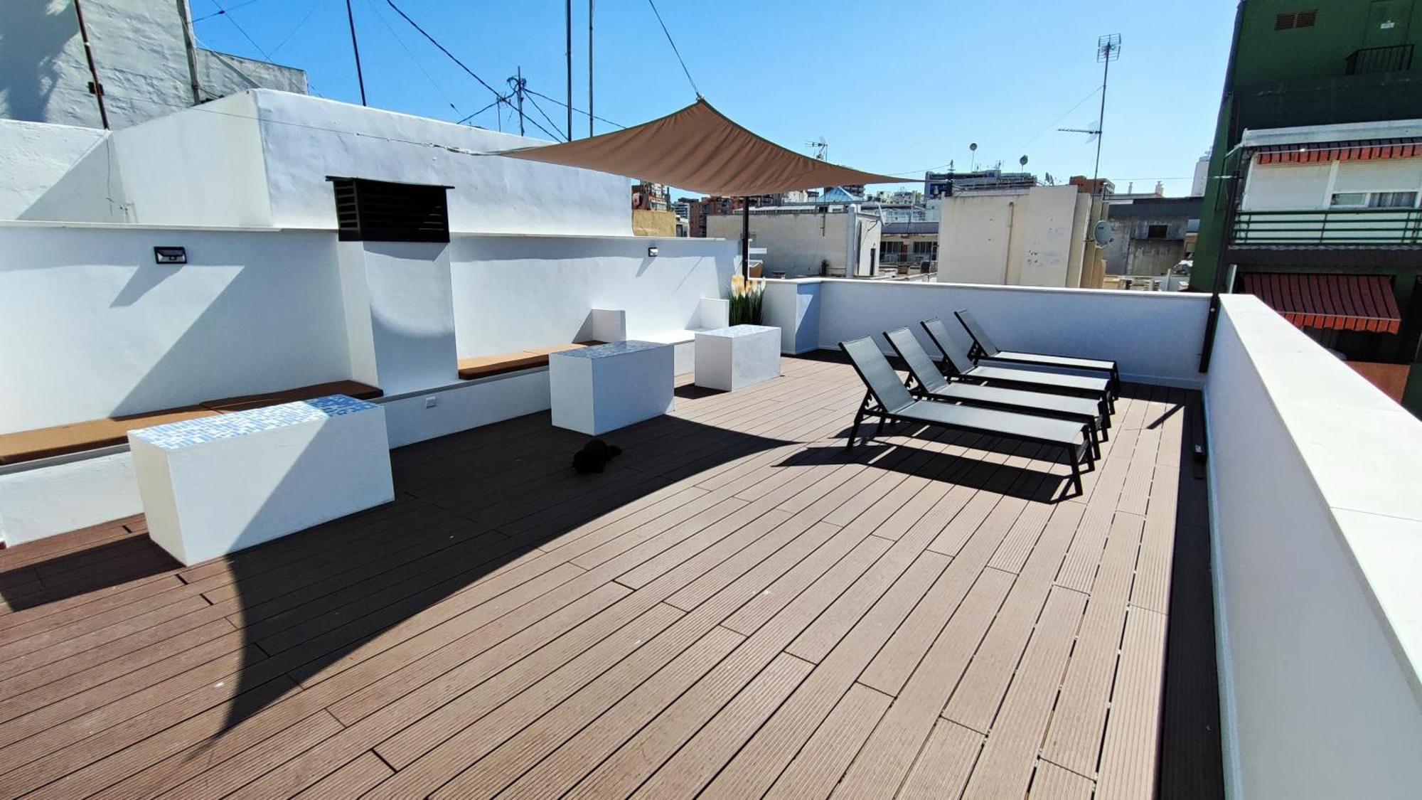 Two-Bedroom Apartment Terrace