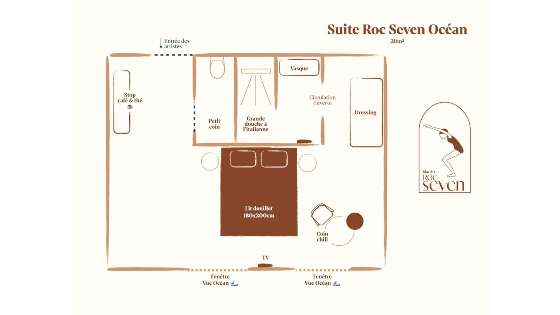Suite Lit King-Size - Vue sur Océan