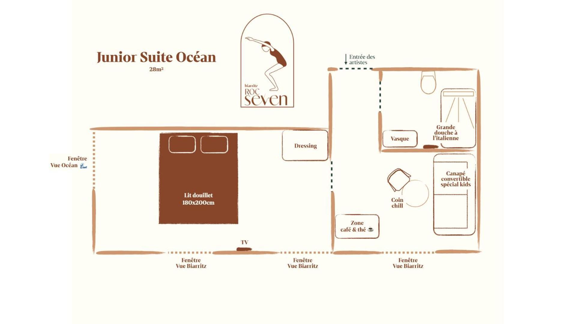 Suite Junior - Vue sur Océan