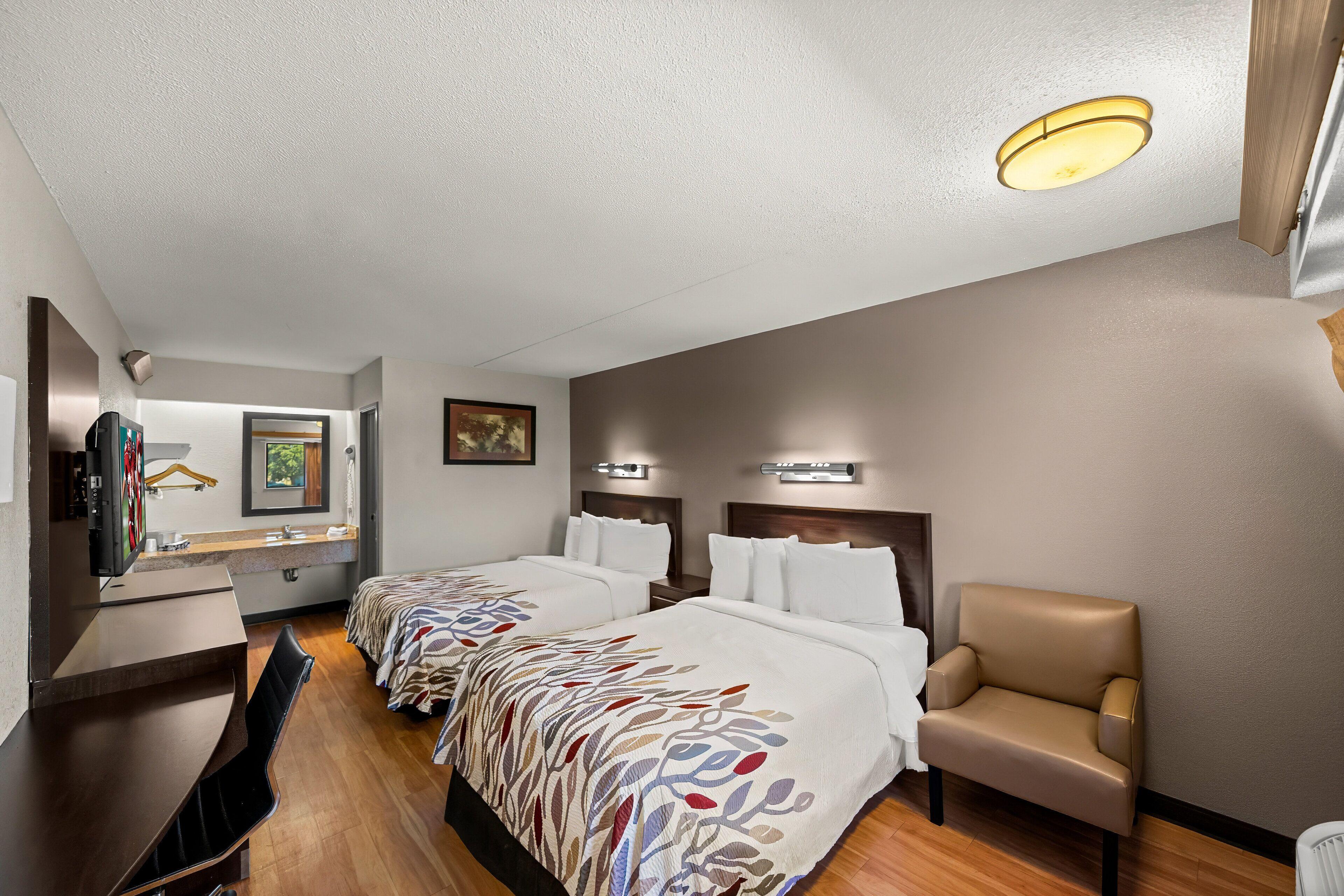 Deluxe Room Two Double Beds Non-Smoking