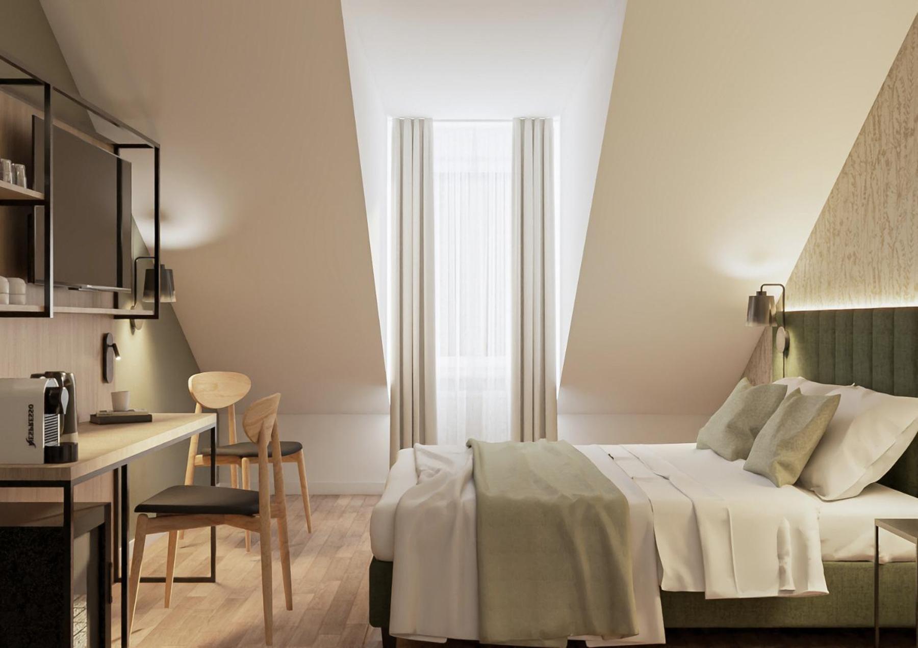 Superior Doppel- oder Zweibettzimmer mit Gartenblick