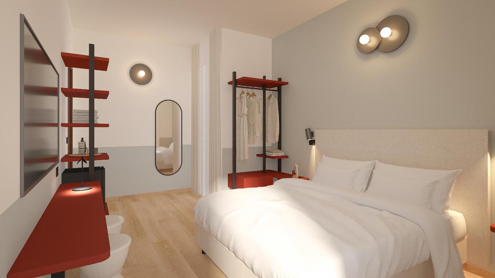 Smart Design Double Room with Balcony,1756491723:JPEG