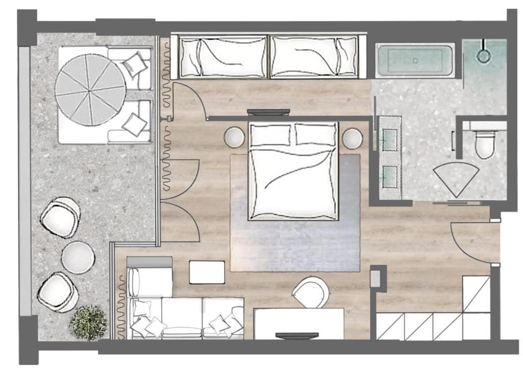 Suite Familiare con Balcone