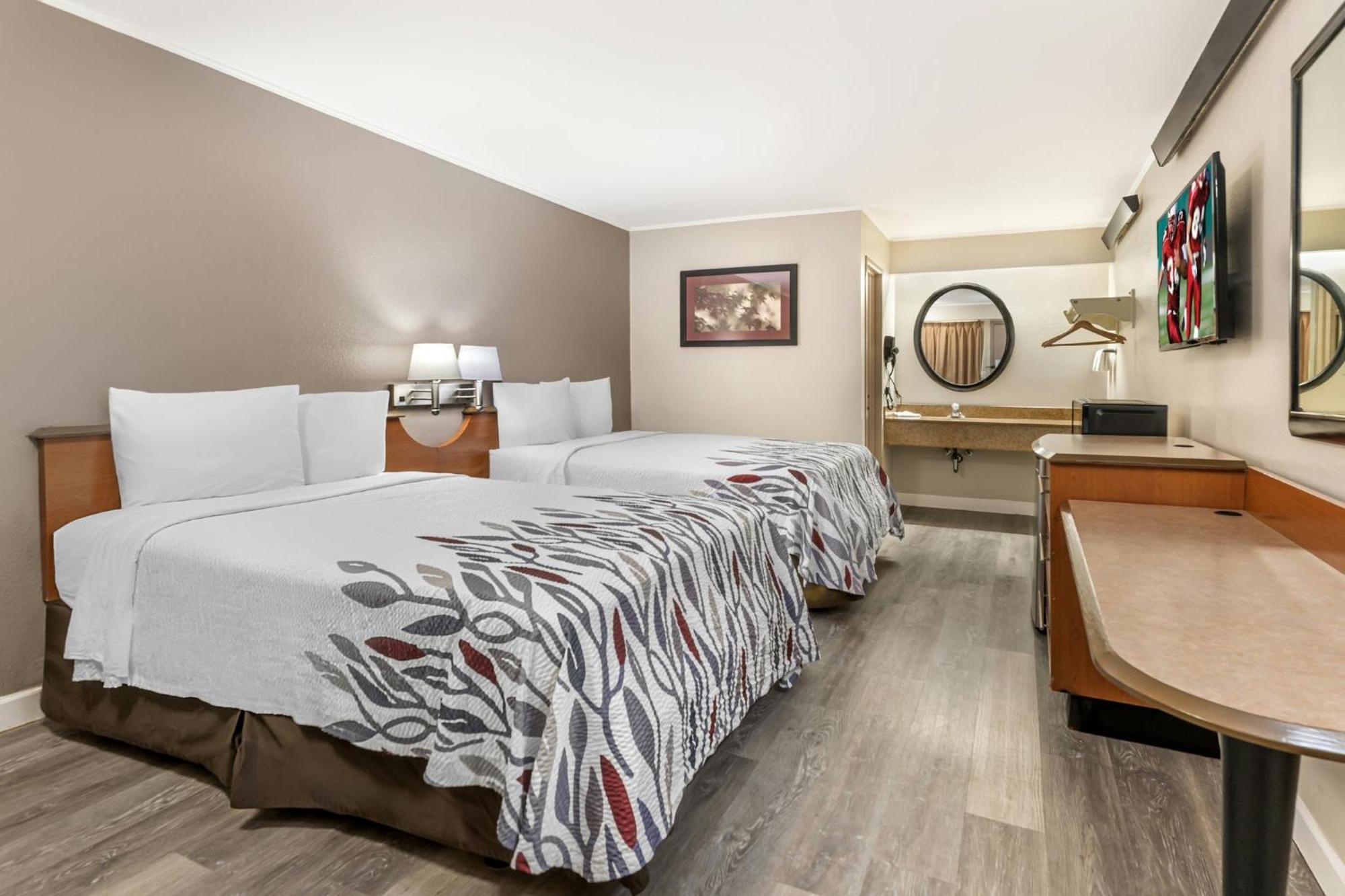 Deluxe Room Two Double Beds Disability Access Smoke