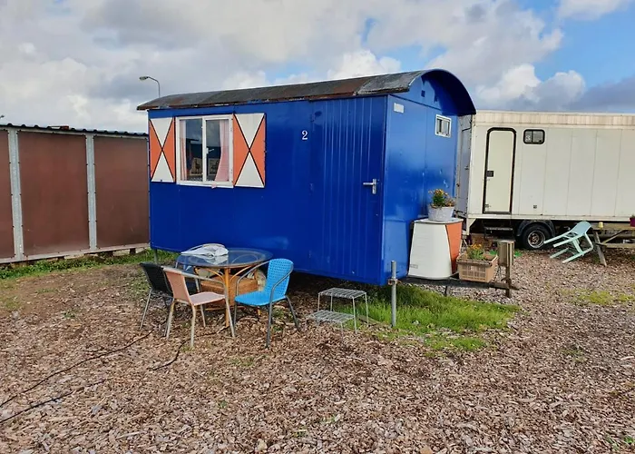 B&B boerderij rust, in pipowagens!