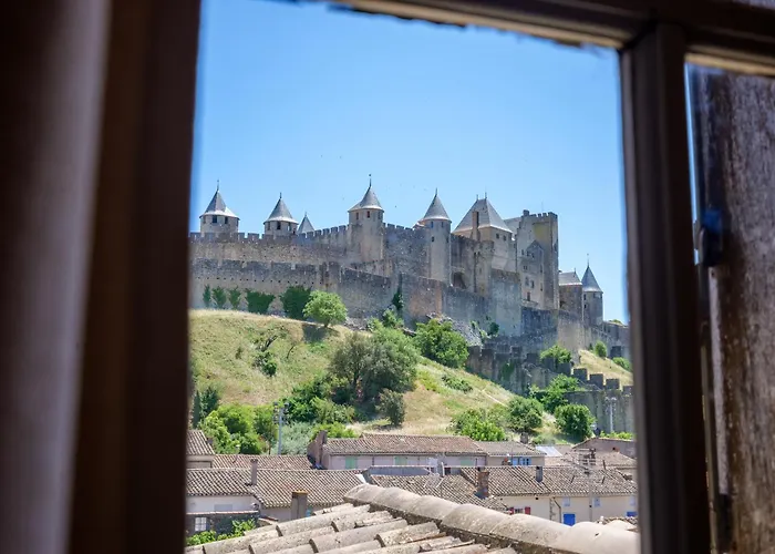 Hotel du Pont Vieux, au pied de la Cité
